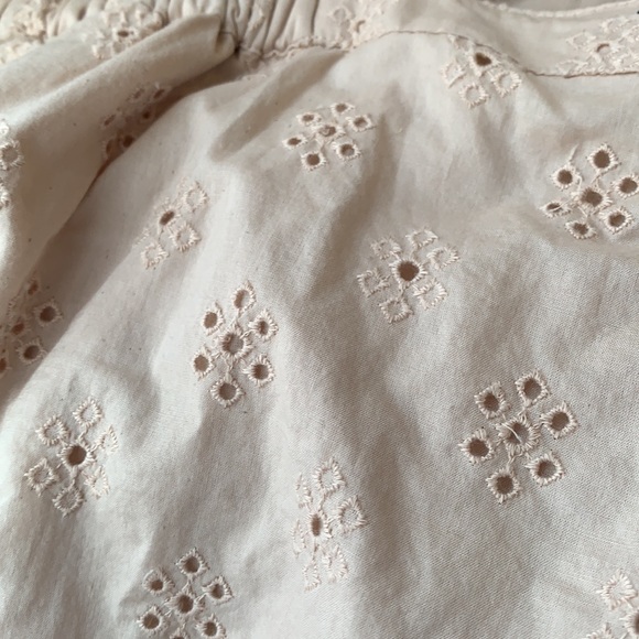 🧡3/$30 Aerie Light Pink Crop Eyelet Tank in Small - Picture 9 of 9